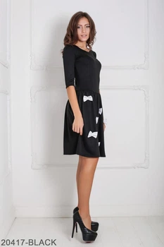 Женское платье Подіум Sevani 20417-BLACK S Черный