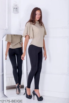 Женская блузка Подіум Heliconia 12175-BEIGE S Бежевый