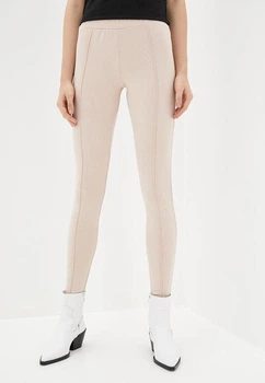 Женские трикотажные леггинсы Подіум Ckey 27554-BEIGE XXL Бежевый