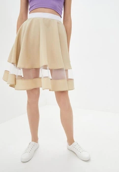Женская юбка солнце-клеш Подіум Schol 27570-BEIGE XXL Бежевый