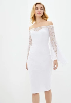 Жіноче плаття Подіум Fleur 25493-L WHITE Білий