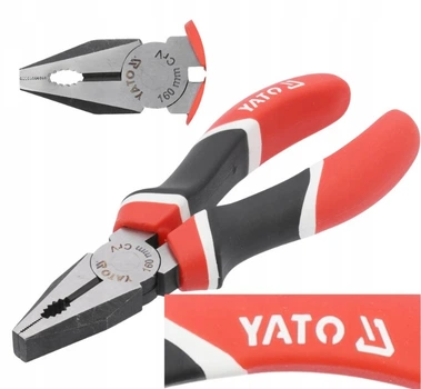Плоскогубці Комбіновані 160 мм YATO (YT-1940)