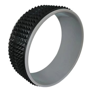 Колесо-кольцо для йоги и фитнеса RollerUA 30 см Black 20765132