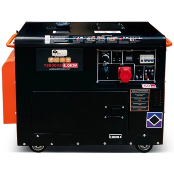 Генератор дизельный Y8000KE 8.0KW 220V+380V