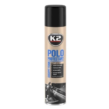 Полироль для пластика K2 Polo Protectant 300мл матовый восстановитель цвета для авто уход за салоном (LI-D_22-O)