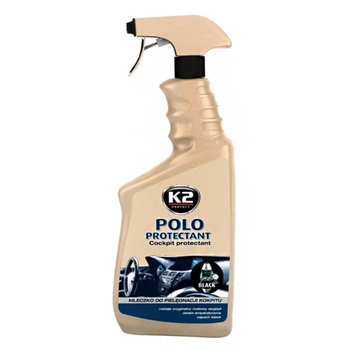 Полироль для пластика K2 Polo Protectant черный 750мл восстановитель блеска для авто и защиты поверхности (1LO-TH_11C)