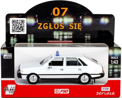 Pojazd metalowy Daffi Polonez 07 Zgłoś się 1:43 (5905422023109)