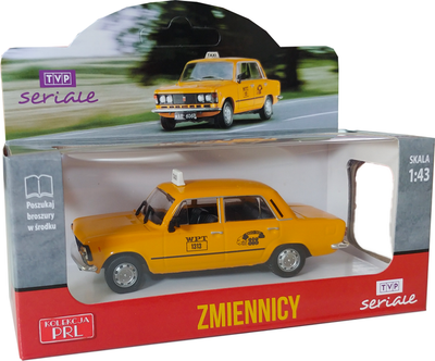 Pojazd metalowy Daffi PRL Fiat 125p Zmiennicy (5905422022720)