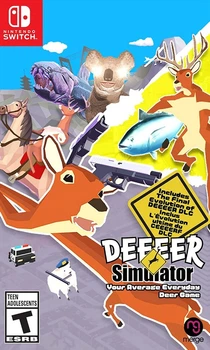 DEEEER Simulator Your Average Everyday Deer Game (Switch, русские субтитры)