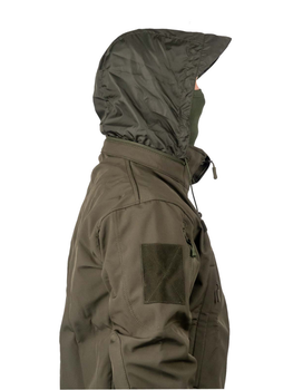 Демісезонна тактична куртка WinTac Soft Shell Stalker Olive 2XL олива