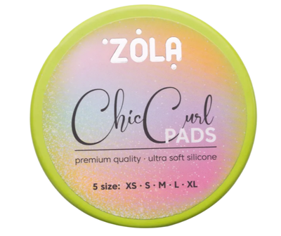 Валики для ламинирования ZOLA Chic Curl (XS, S, M, L, XL) 5 пар