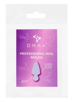 Молды для ногтей DNKa Professional Nail Molds №0002