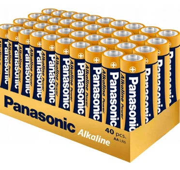Батарейки Panasonic Alkaline Power лужні AA (LR6) 40 шт, 1,5В