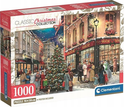 Puzzle Clementoni Compact Christmas Collection 100 elementów (8005125399253)