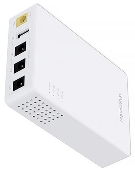 ДБЖ для роутера Marsriva KP3 3xDC+USB OUT 5V/9V/12V, 2А/18W, 10000Ah (37Wh) LiPol