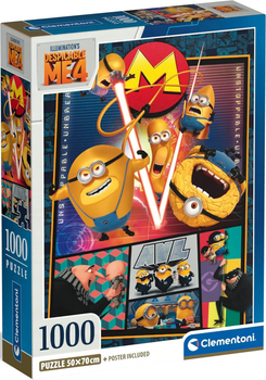 Puzzle Clementoni Compact Despicable Me 4 1000 elementów (8005125397983)