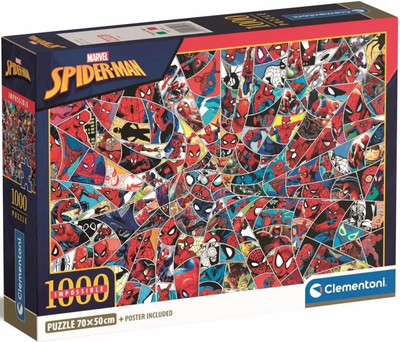 Puzzle Clementoni Compact Spider-Man 1000 elementów (8005125399161)