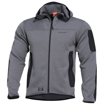 Тактичний светр з капюшоном Pentagon FALCON 2.0 K08029 Medium, Wolf-Grey (Сірий)