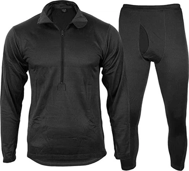 Тактическое термобелье Mil-Tec Thermoflece gen.III 11222002 Black M