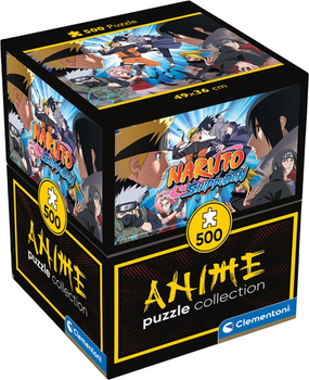 Пазли Clementoni Cubes Anime Naruto Shippuden 500 елементів (8005125355174)