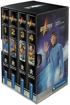 Пазли Clementoni Star Trek Deluxe Box 500 елементів (8005125807697)