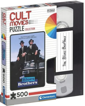 Puzzle Clementoni Cult Movies Blues Brothers 500 elementów (8005125351091)