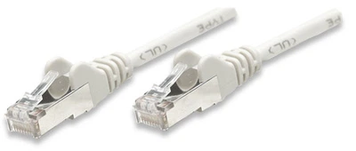 Патчкорд Intellinet 329903 FTP Cat.5e 2м Биметалл ССА White