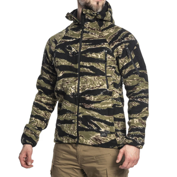 Куртка Helikon-Tex PATRIOT Mk 2 - Hybrid Fleece, Tiger stripe 3XL/Regular (BL-PJ2-FH-62)