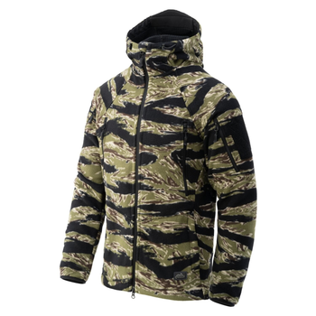 Куртка Helikon-Tex PATRIOT Mk 2 - Hybrid Fleece, Tiger stripe S/Regular (BL-PJ2-FH-62)