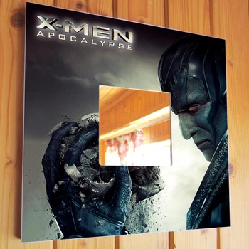 Зеркало "Супергерои Люди Икс. X-Men. Марвел комиксы" для фанатов Marvel, стильное украшение в интерьер спальни