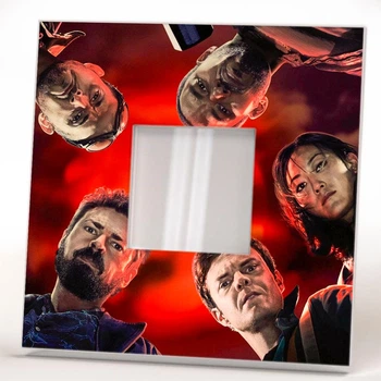 Декоративное зеркало "Пацаны. The Boys. DC Comics" украшение интерьера, сувенир фанатам сериала и комиксов
