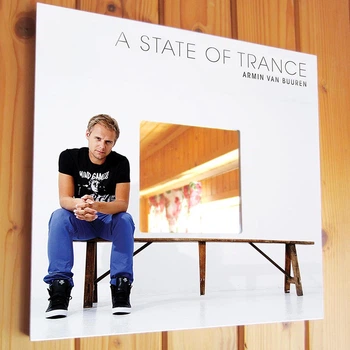 Декоративное зеркало "Armin van Buuren. Армин ван Бюрен" для фанатов техно музыки, музыкантов, декор в бар, клуб, студию