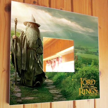 Зеркало "Властелин колец. The Lord of the Rings" подарок любителям кино, украшение спальни, кинотеатр