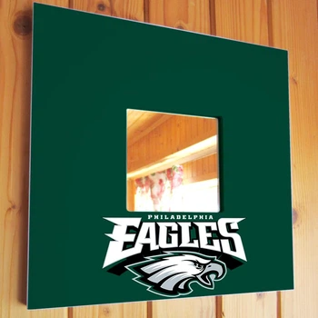 Зеркало "Philadelphia Eagles" американский футбол NFL команды, для фанатов НФЛ, подарок для спальни, спорт клуба, бара