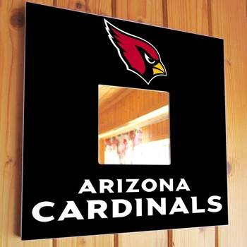 Зеркало "Arizona Cardinals" американский футбол NFL команды, для фанатов НФЛ, подарок для спальни, спорт клуба, бара