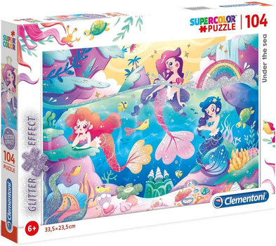 Puzzle Clementoni Super Frozen 104 elementy (8005125257713)