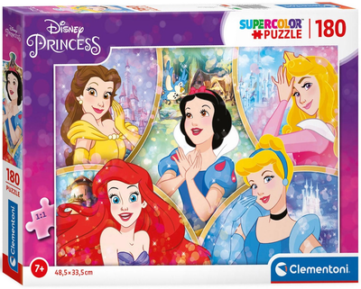 Puzzle Clementoni Super Princess 180 elementów (8005125293117)