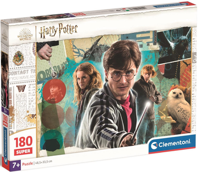 Puzzle Clementoni Super Harry Potter 180 elementów (8005125290680)