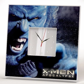 Часы "Супергерои Люди Икс. X-Men. Марвел" подарок для фанатов Marvel, стильное украшение в интерьер спальни
