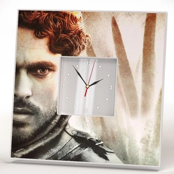 Часы "Герои сериала Игра престолов. Game of Thrones" подарок фанатам, украшение интерьера спальни, дома