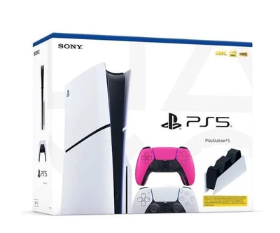 Игровая консоль Sony PlayStation 5 Slim 1Tb + DualSense (Pink) + Charging Station