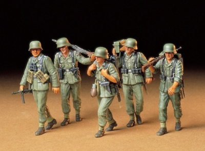 Model plastikowy Tamiya German Machine Gun Crew (4950344993314)