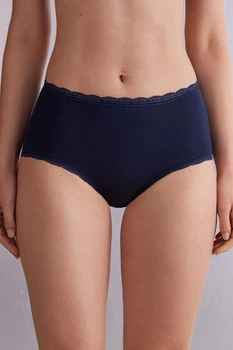 Трусики жіночі Intimissimi хіпстери темно-сині XL