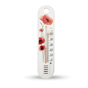 Термометр комнатный 19 см 0°C до +50°C рисунок Мак (СП 300185)