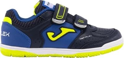 Футзалки (бампы) детские Joma TOP FLEX JR темно-сине-салатовые 28 TPJW2403INV