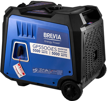 Генератор інверторний бензиновий Brevia 5.0/5.5 кВт (GP5500iES)