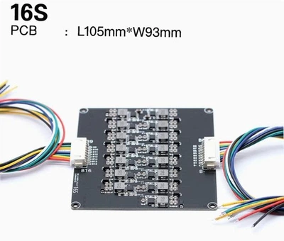 Плата активной балансировки аккумуляторов LiFePO4/Li-ion 16s