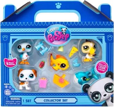 Zestaw figurek Hasbro Littlest Pet Shop Plaża 5 szt (0885561005172)