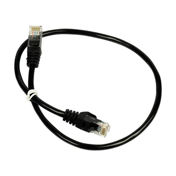 Патч-корд мережевий гігабітний Trinix UTP, RJ-45, CAT.5 1m Black (73-00612)