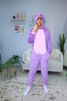 Піжама Кігурумі My Kigu Чоловіча Sailor Moon Сейлор Мун Кішка Луна Фіолетовий розмір XL 175-185 см (21038411)